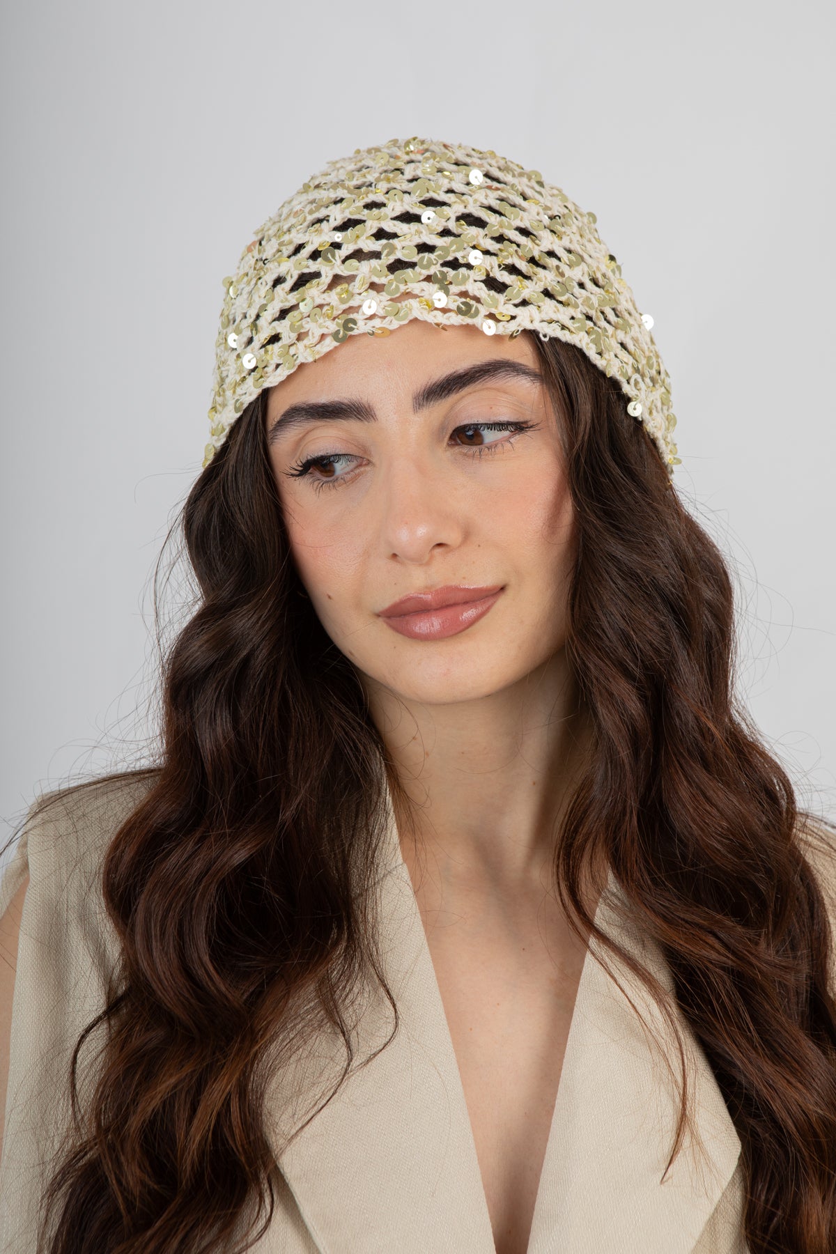 Cuffia Shine Crochet