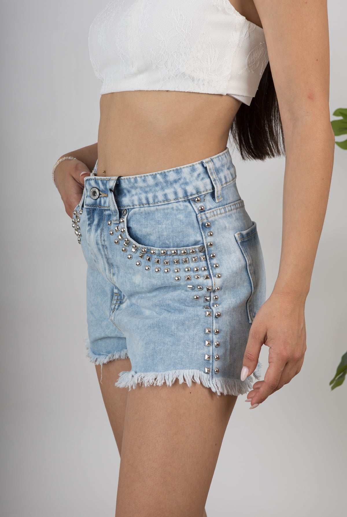 Shorts borchie