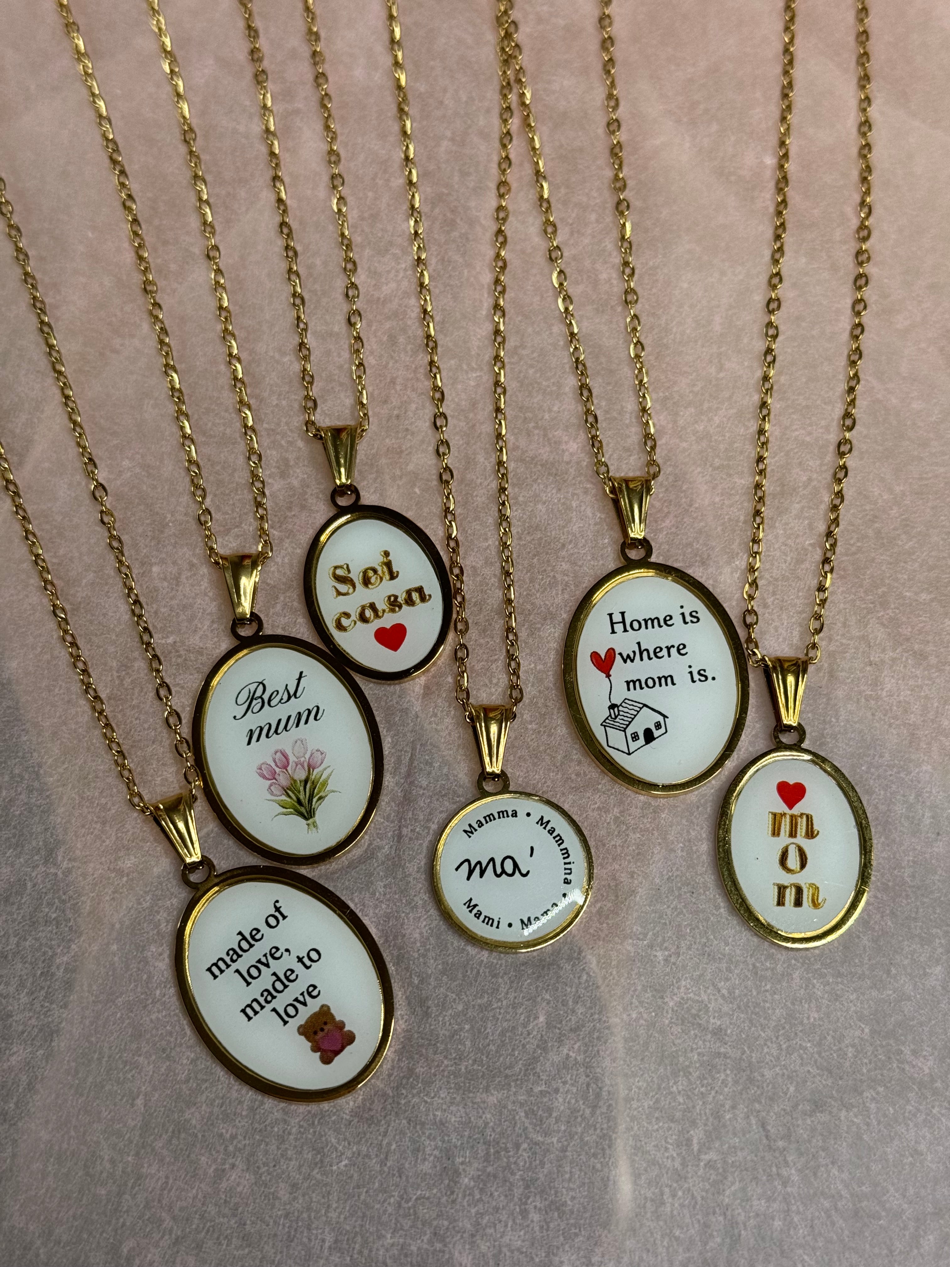 Collanine dedicate alla MAMMA