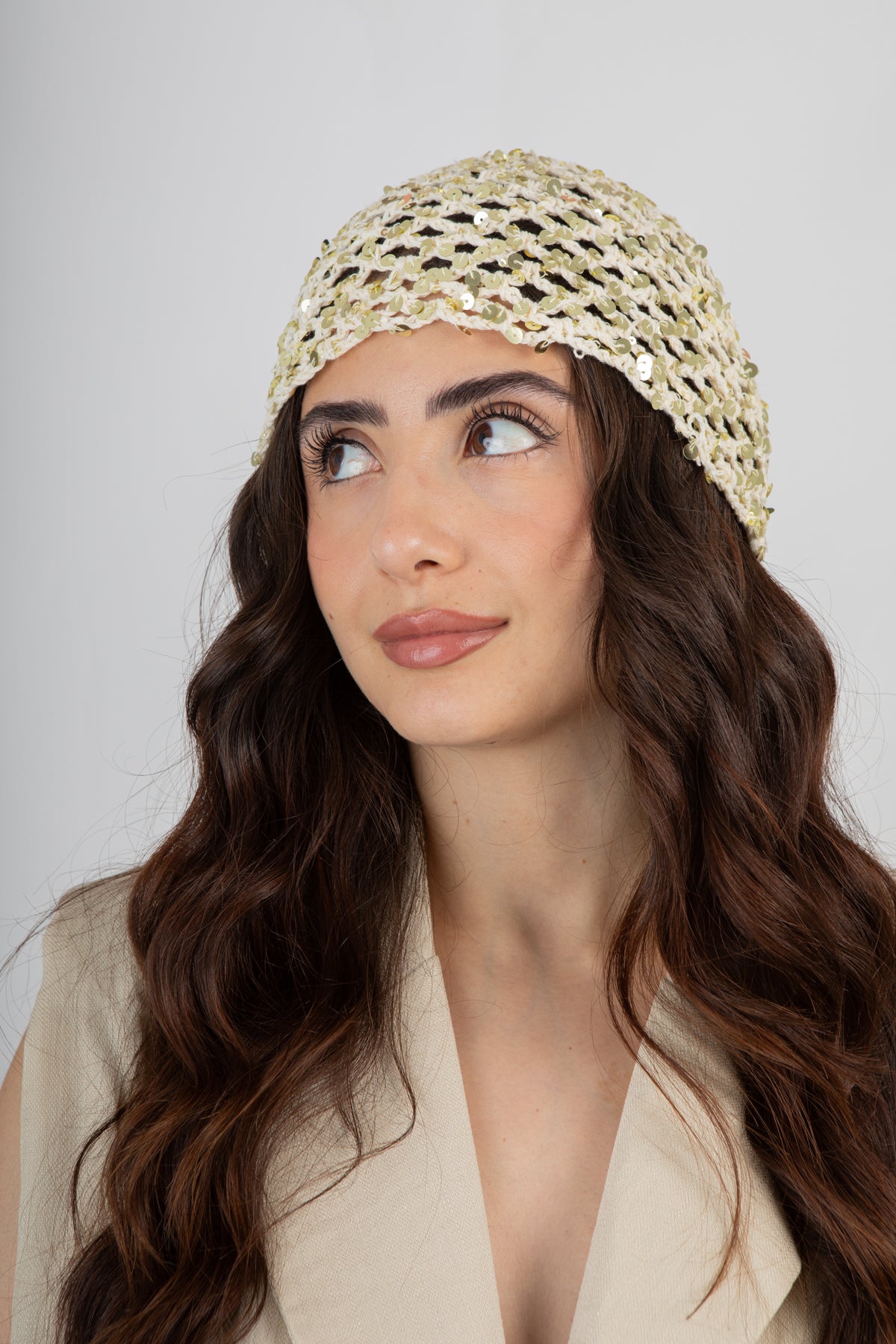 Cuffia Shine Crochet