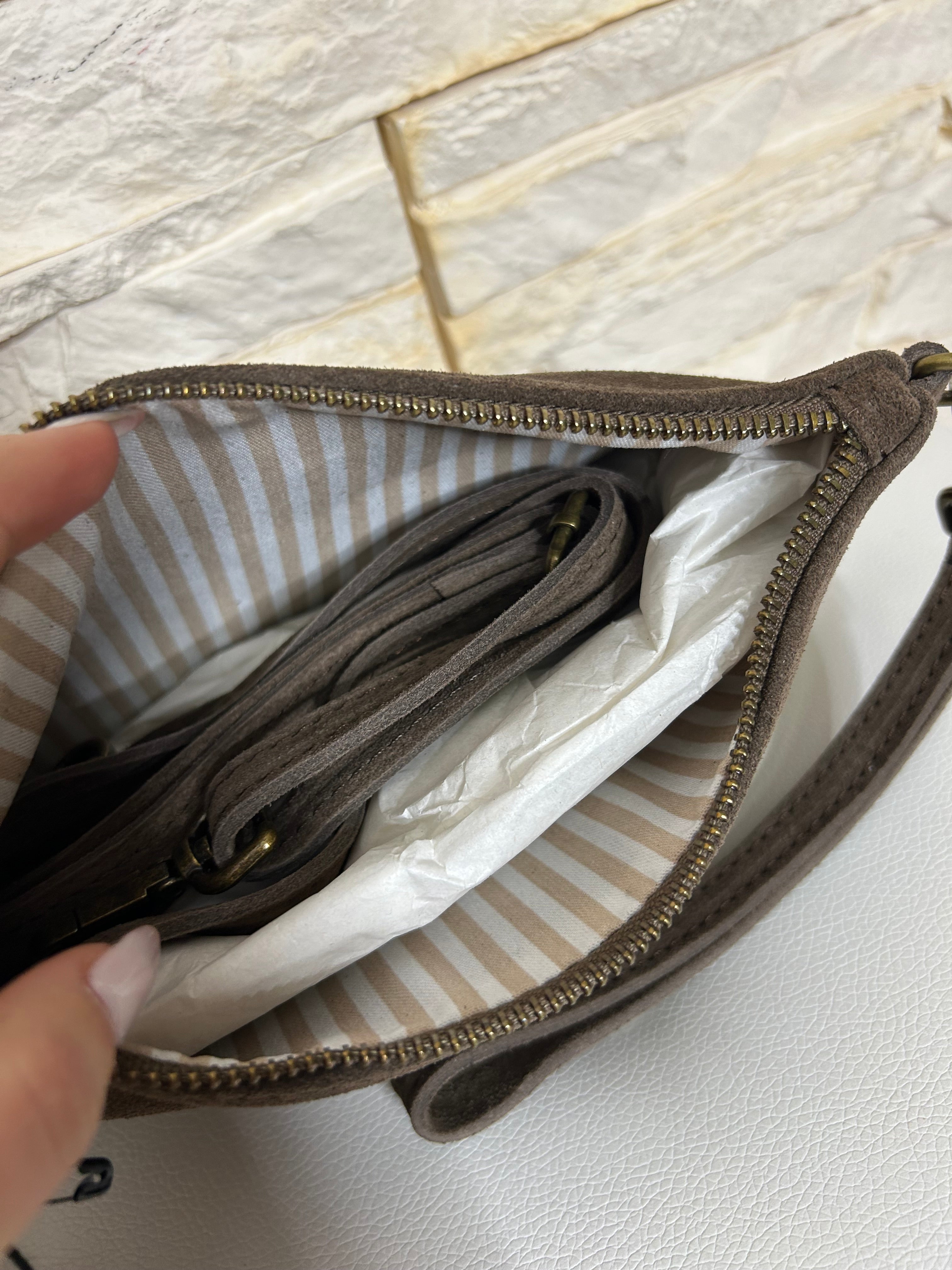 Borsetta in camoscio