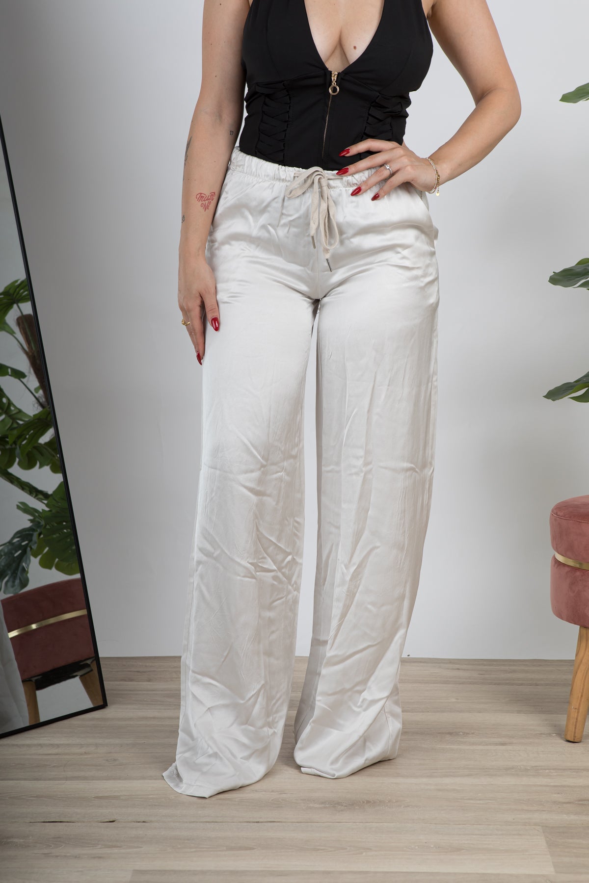 Pantalone Satin