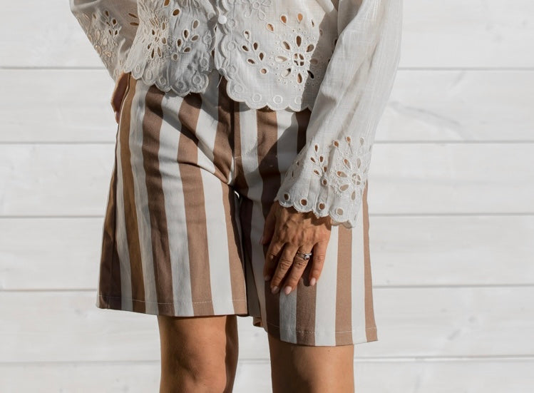 Camicia Sangallo avorio