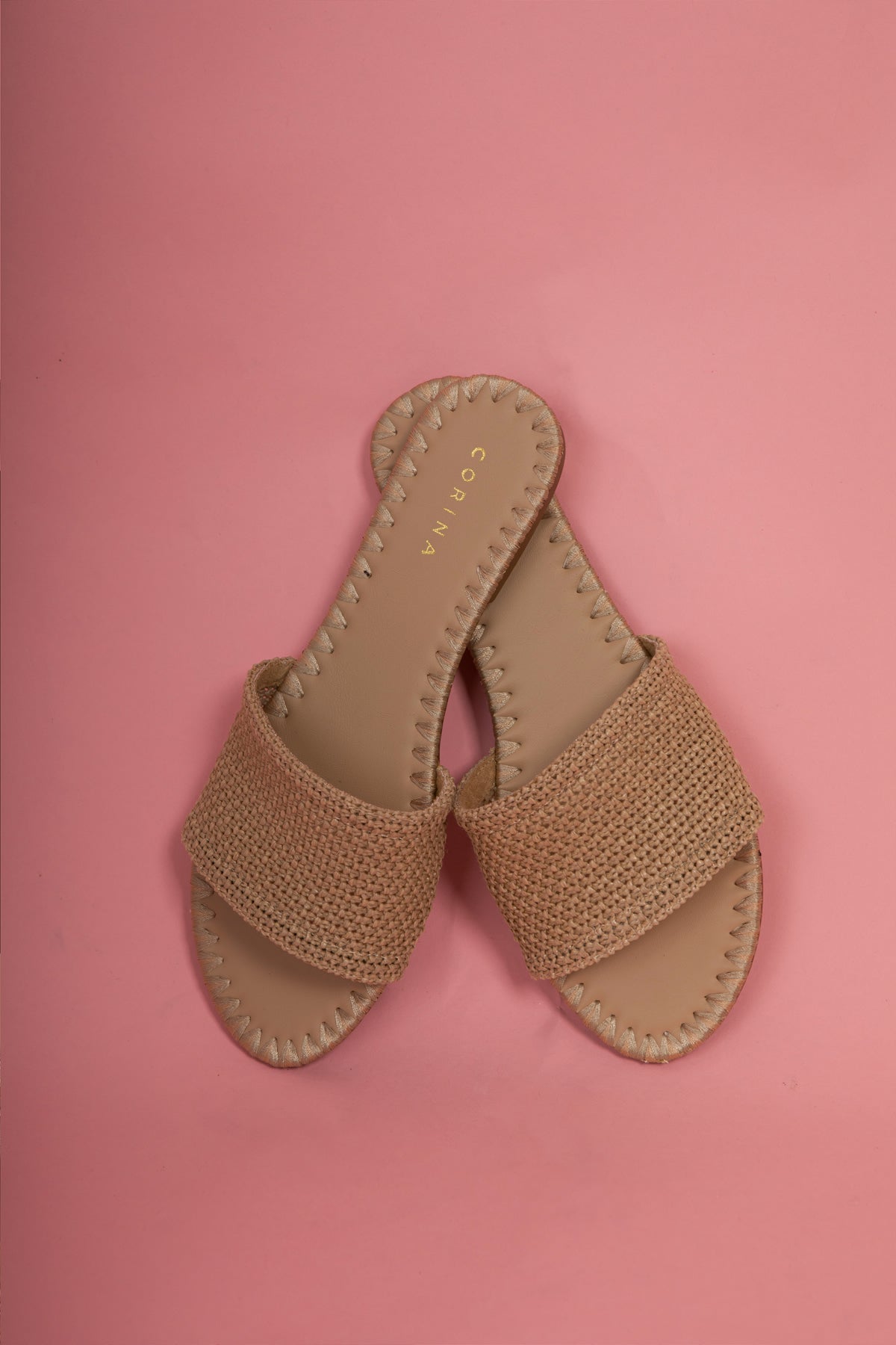 Ciabattina in raffia