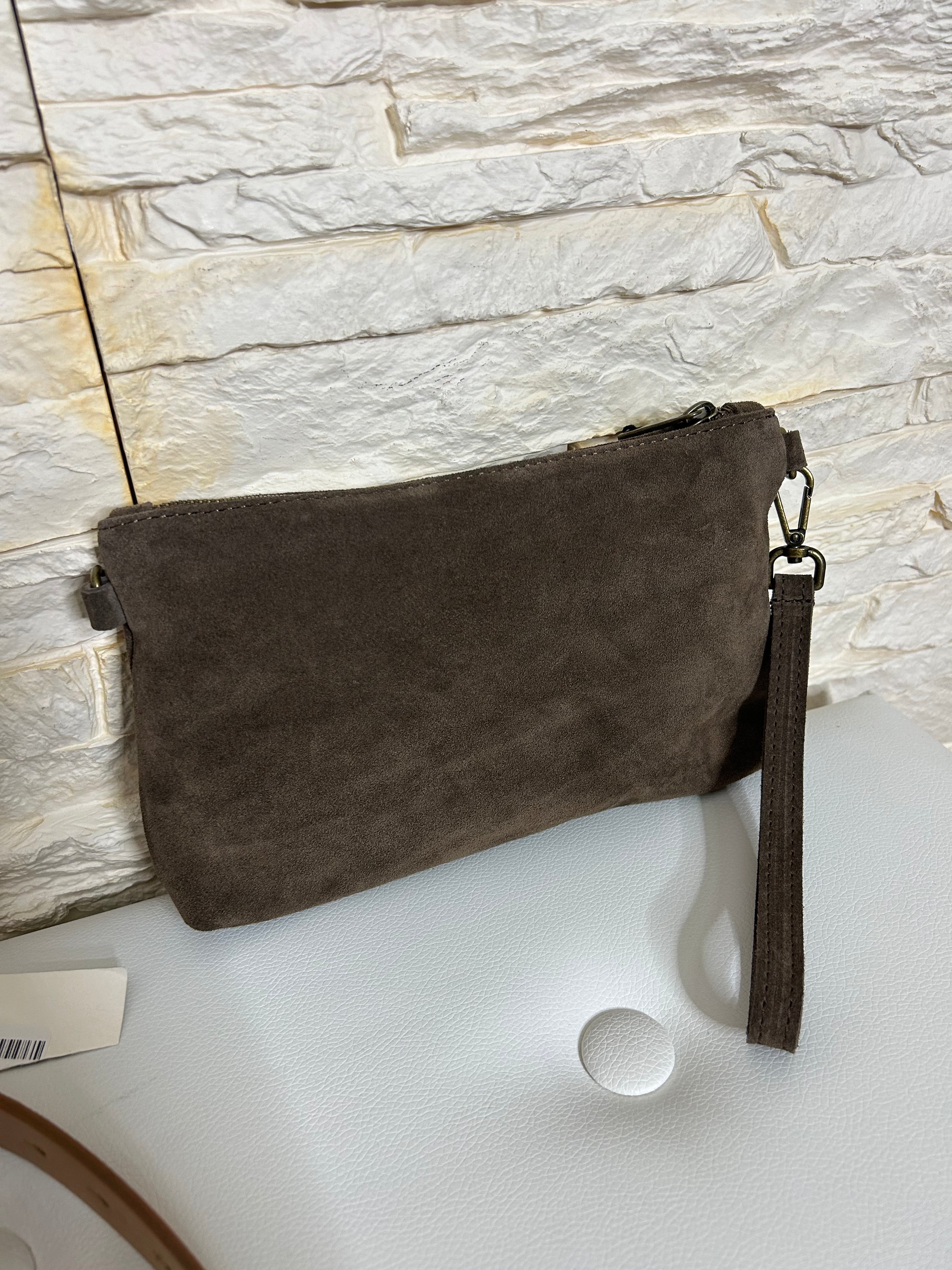 Borsetta in camoscio