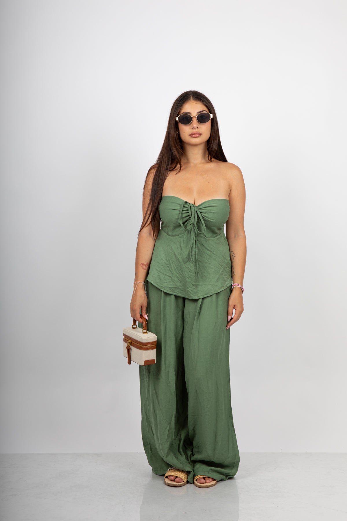 Coordinato Chic top e pantalone