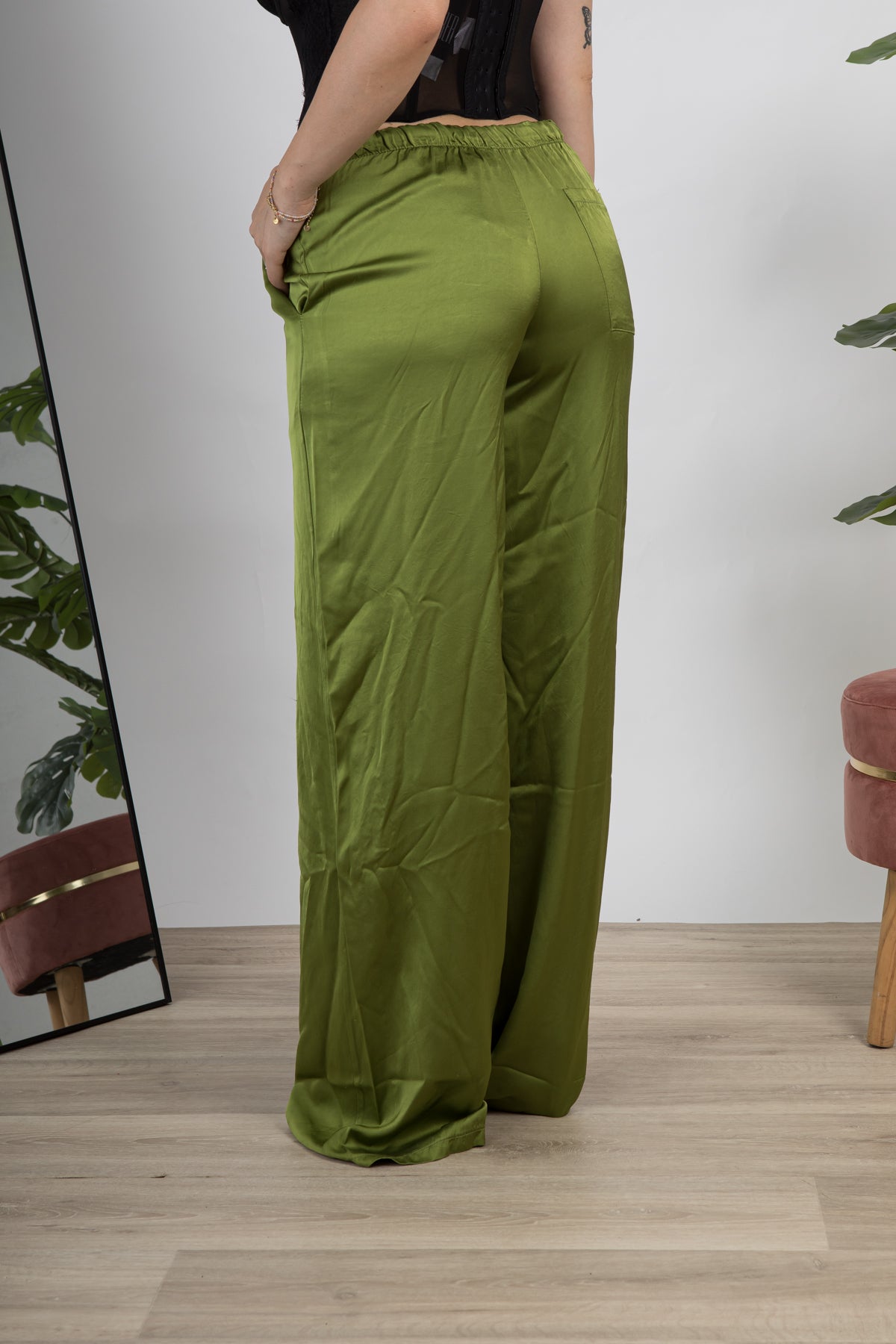 Pantalone Satin