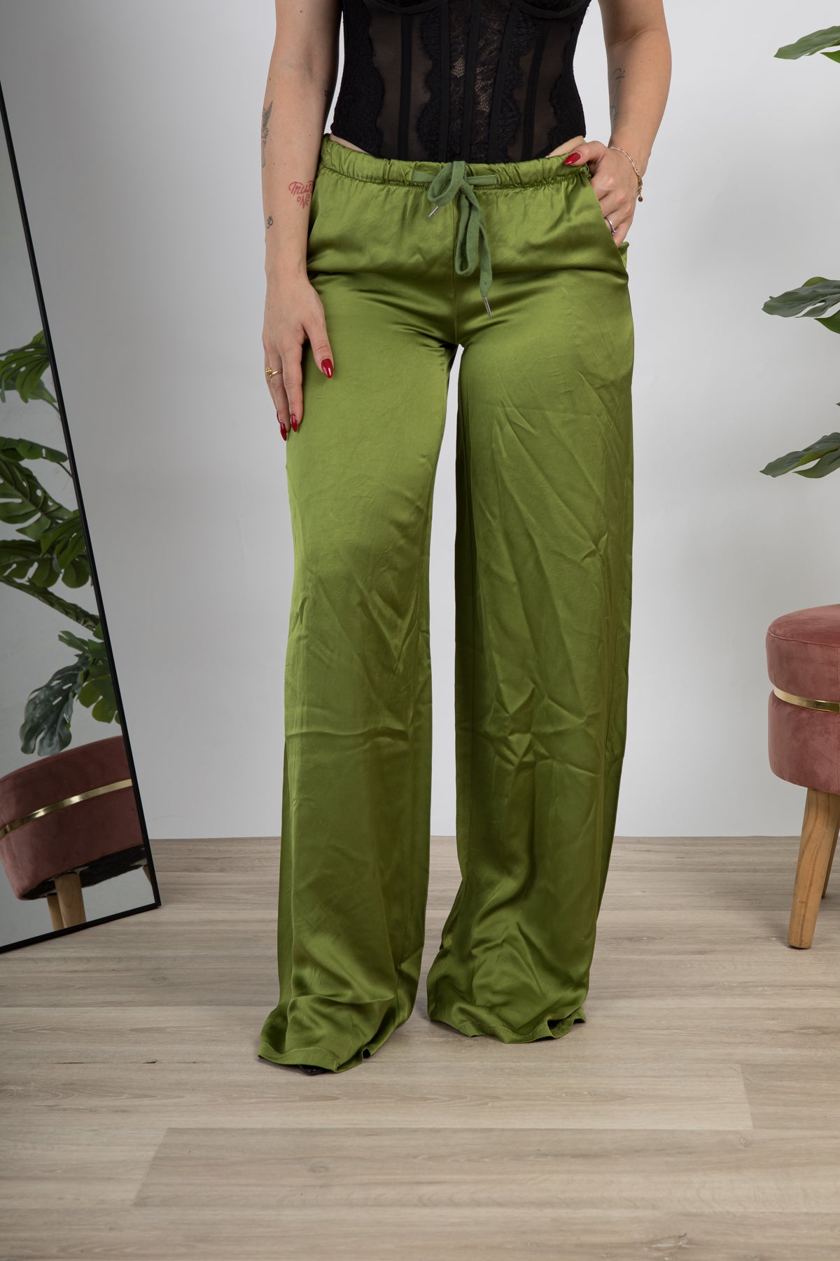 Pantalone Satin