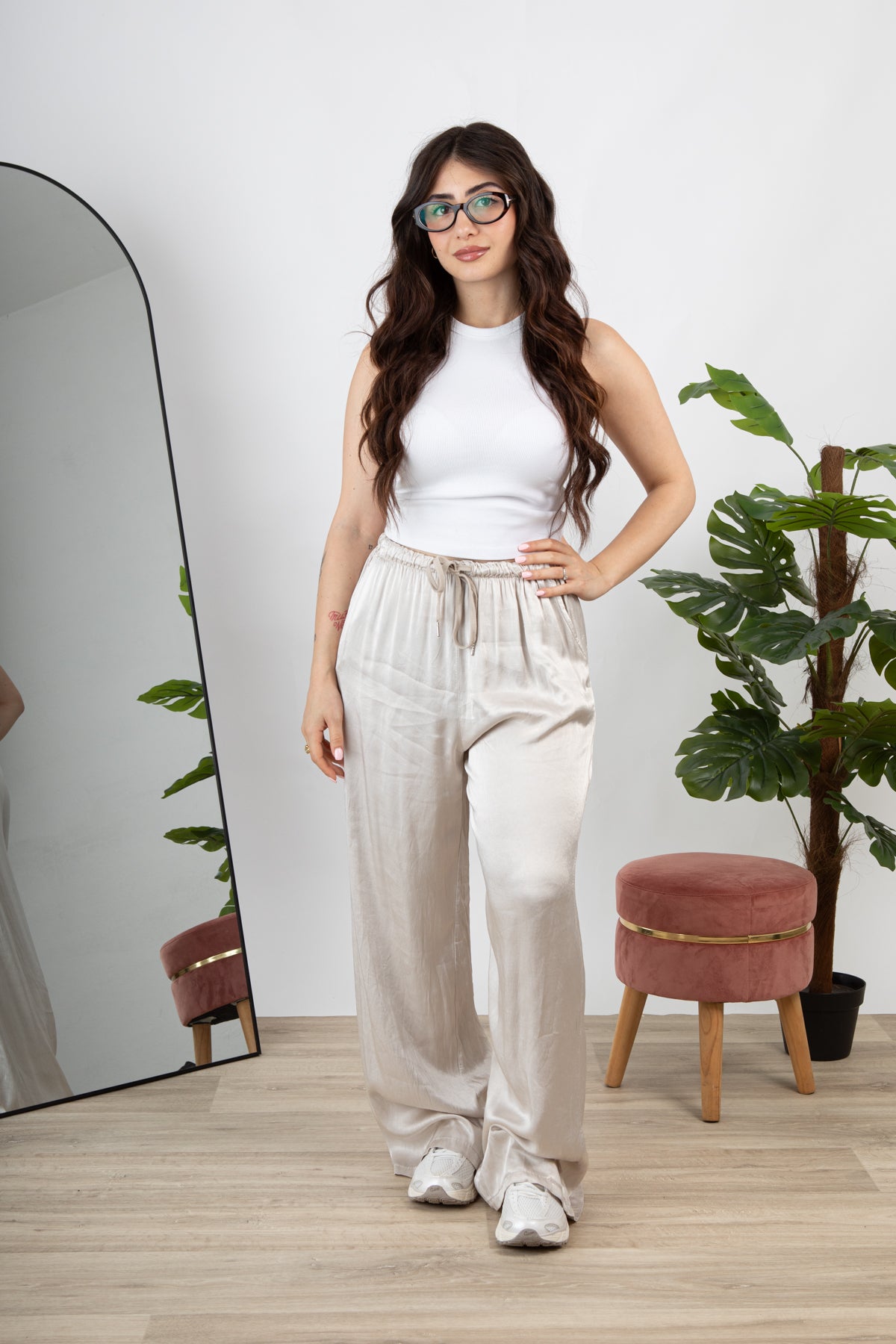 Pantalone Satin