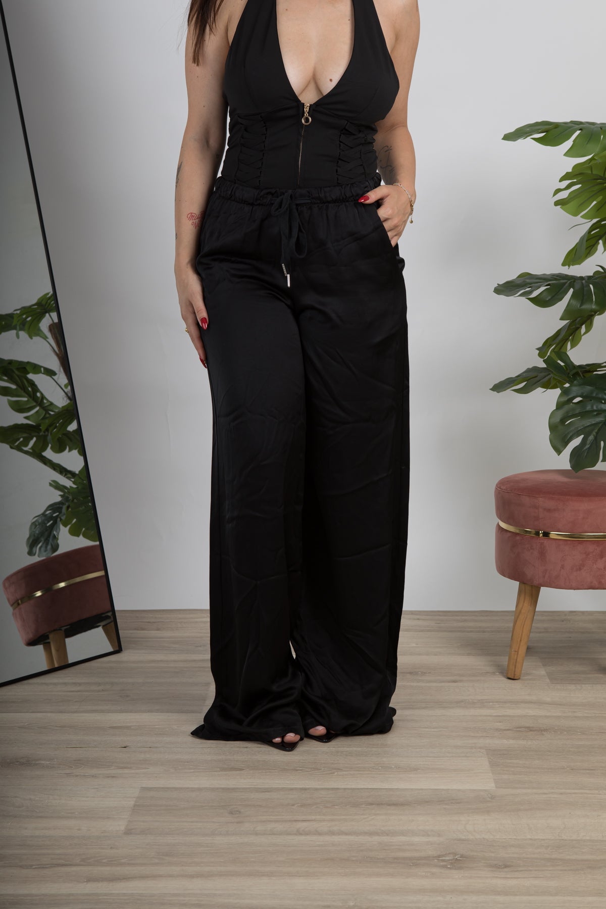 Pantalone Satin