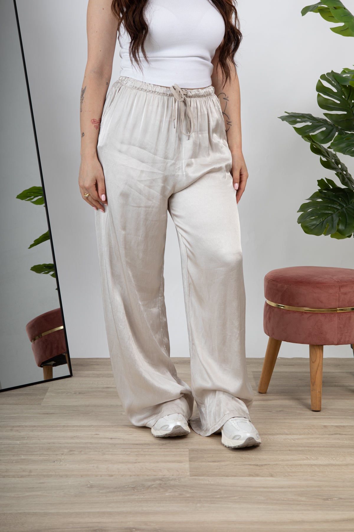 Pantalone Satin