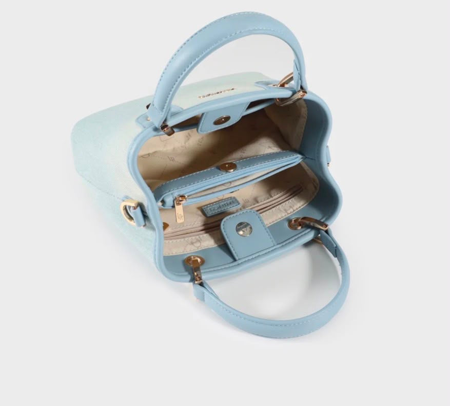 Margot borsa a mano Small Denim le light wash