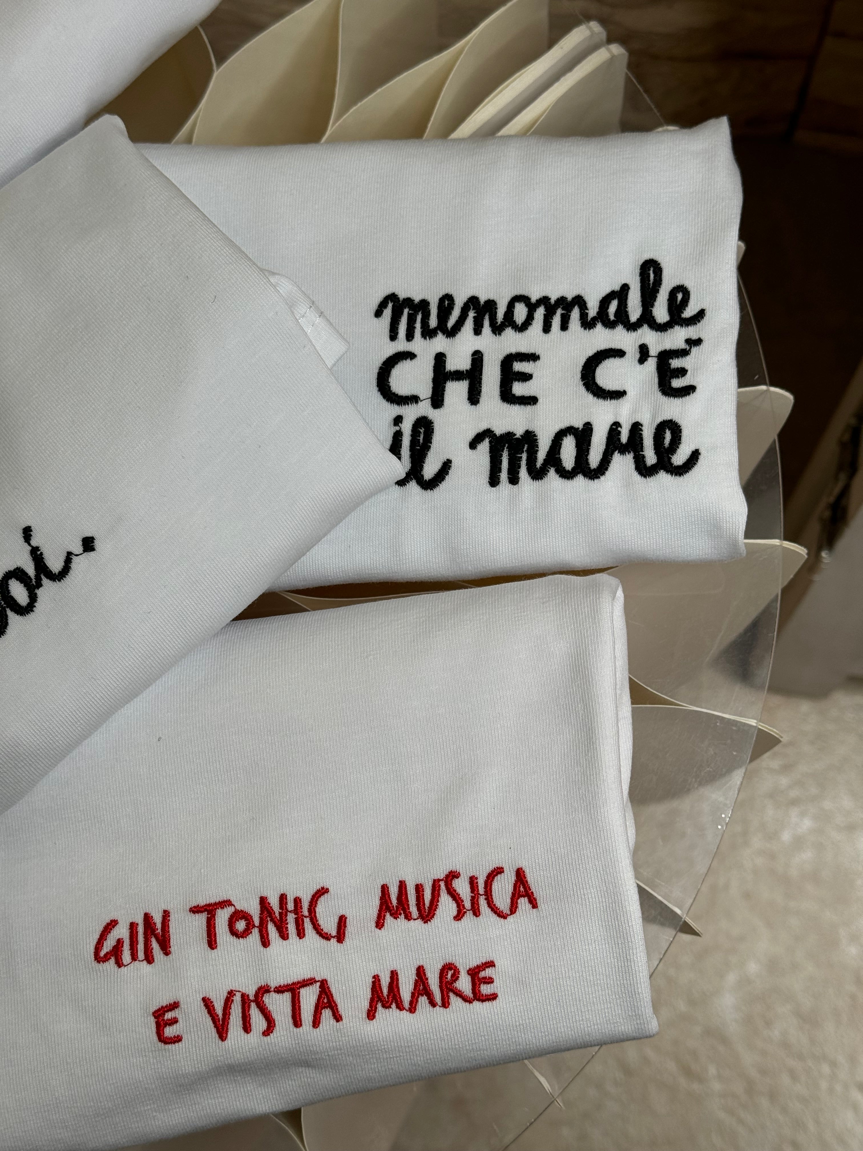 T-shirt scritte