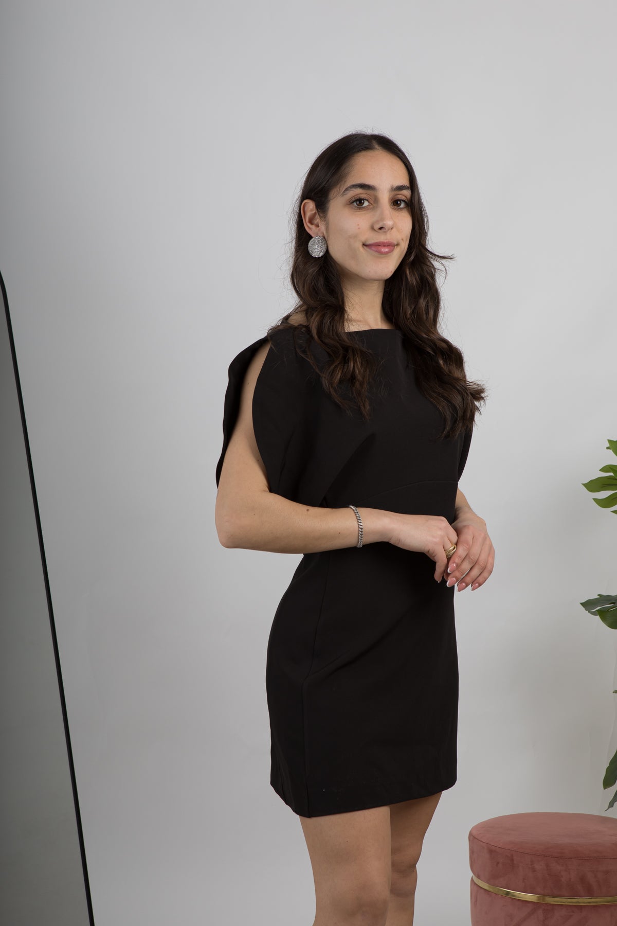 Abito Lumina con maniche a sbuffo