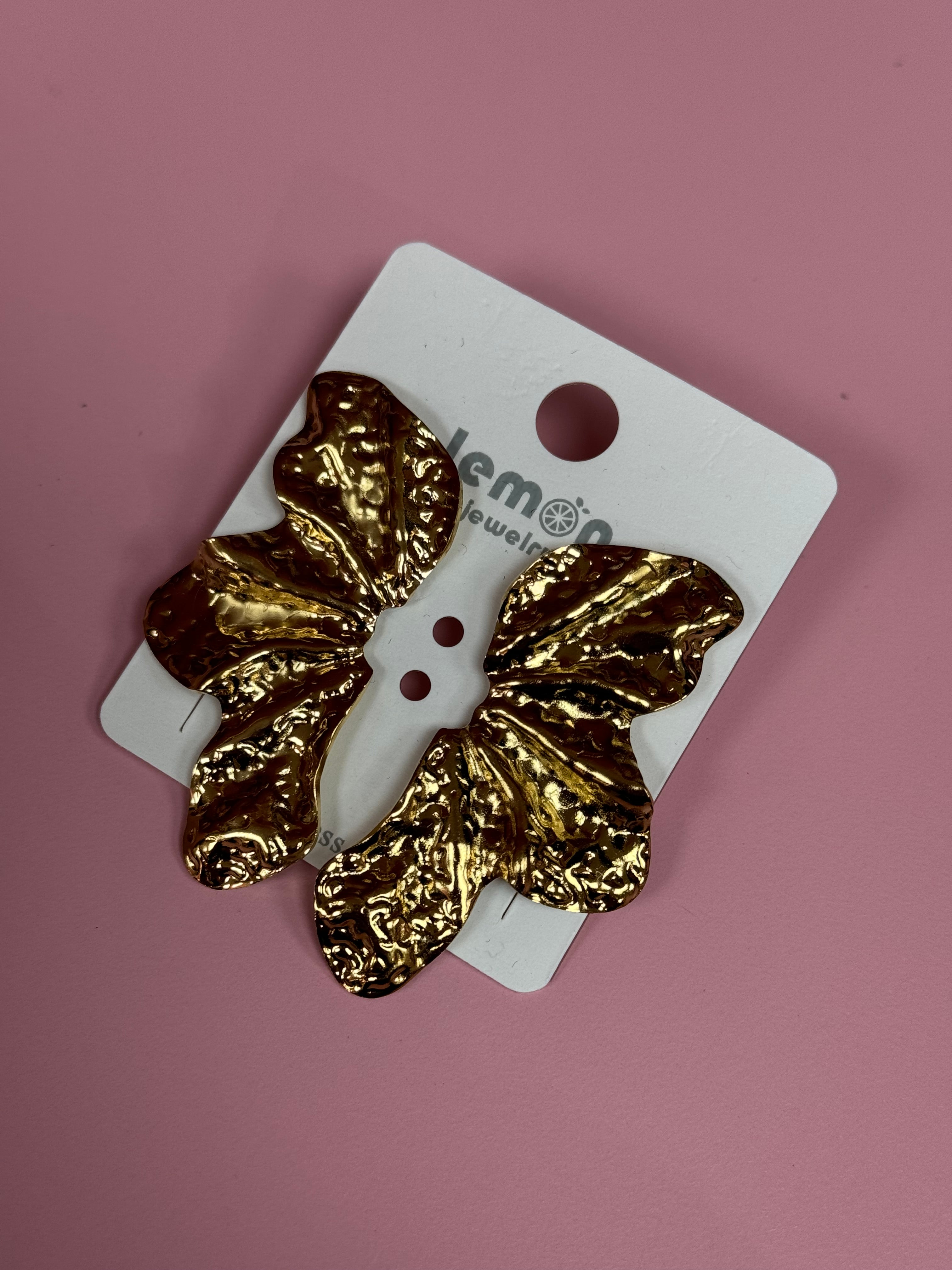 Orecchini Butterfly Gold