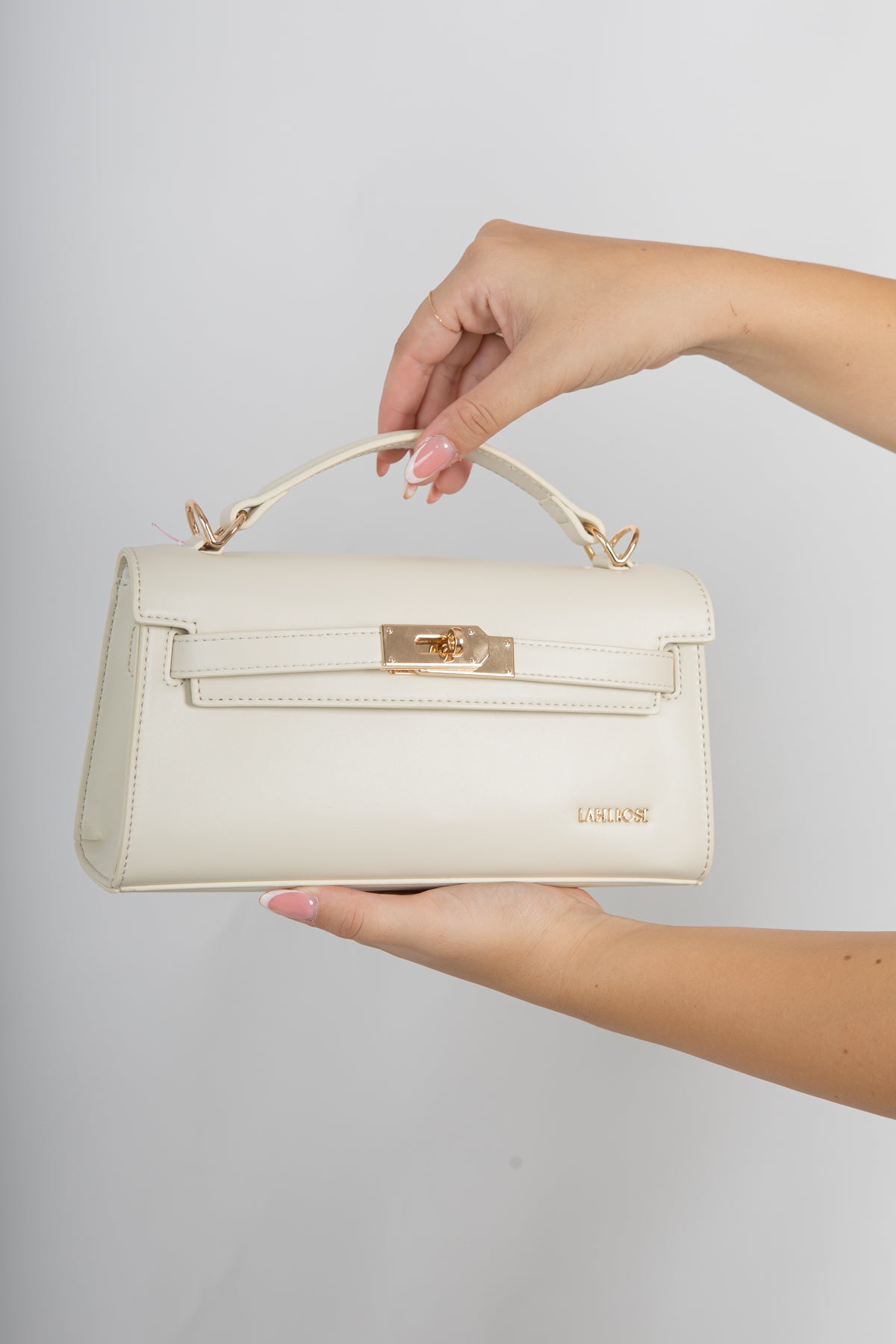 Borsa Label Rose – Kelly Cream