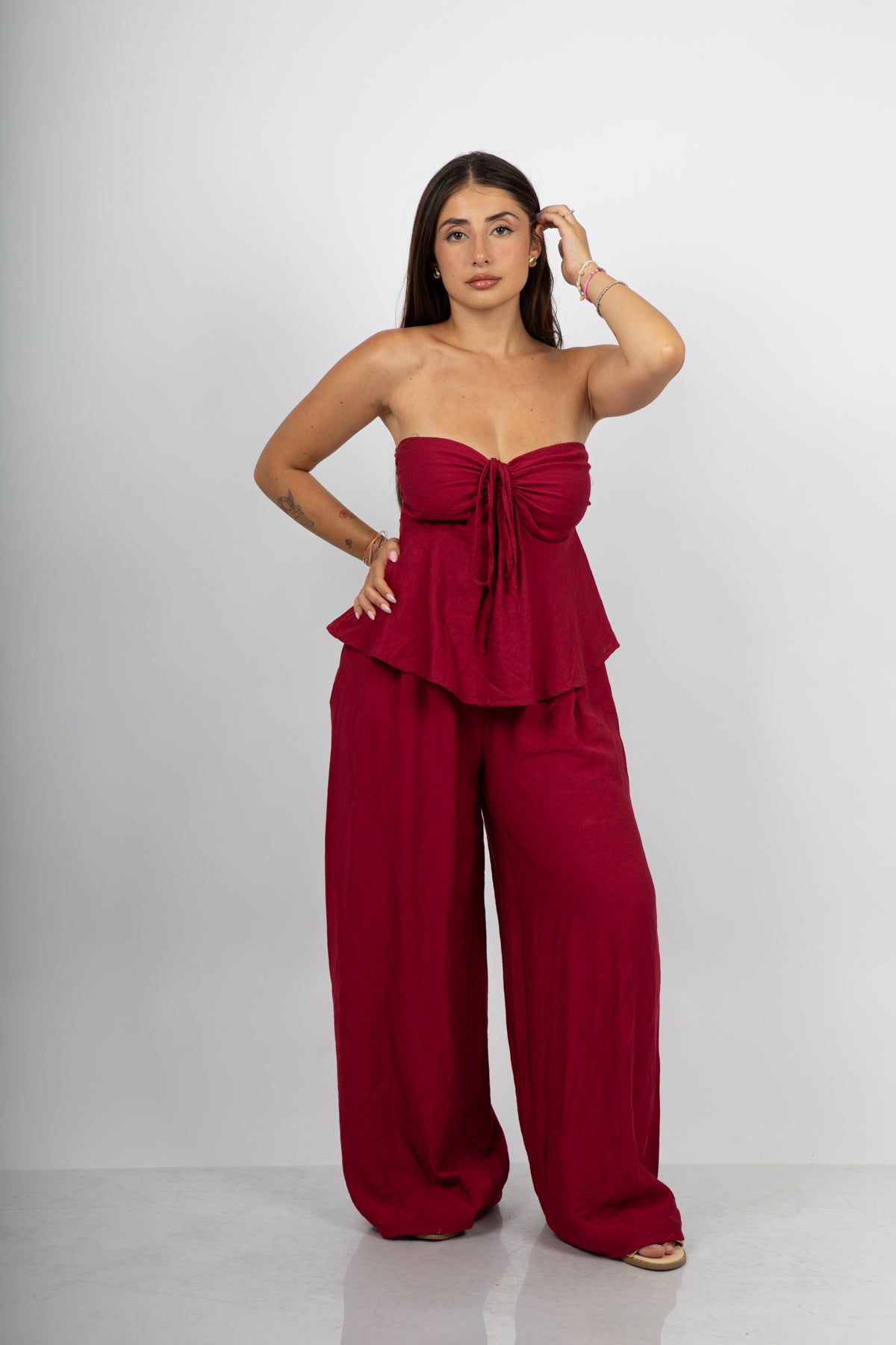 Coordinato Chic top e pantalone