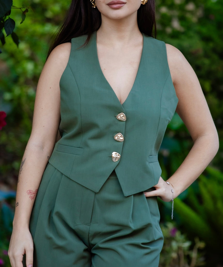 Gilet Lise Army SAND BIKINI