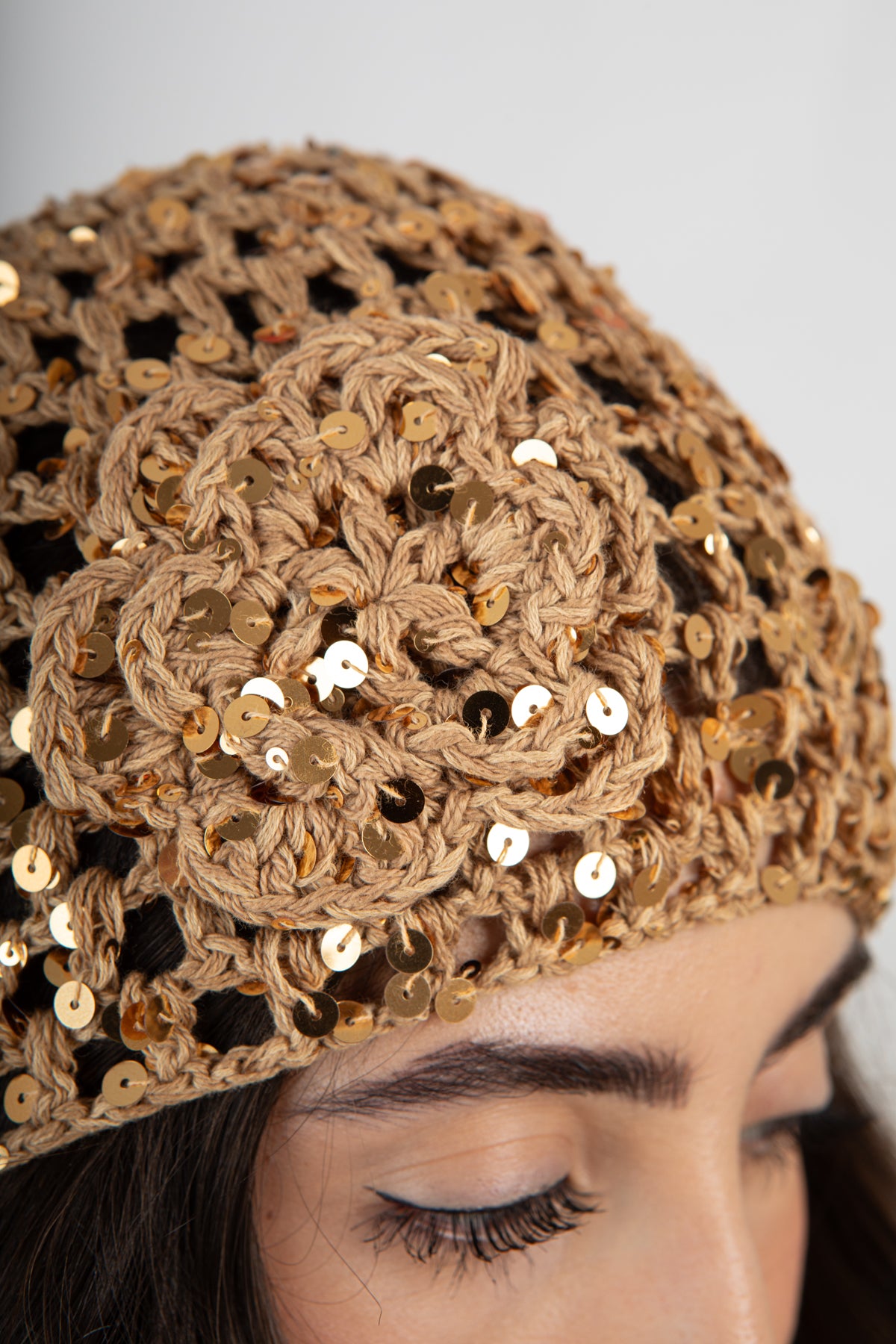 Cuffia Shine Crochet