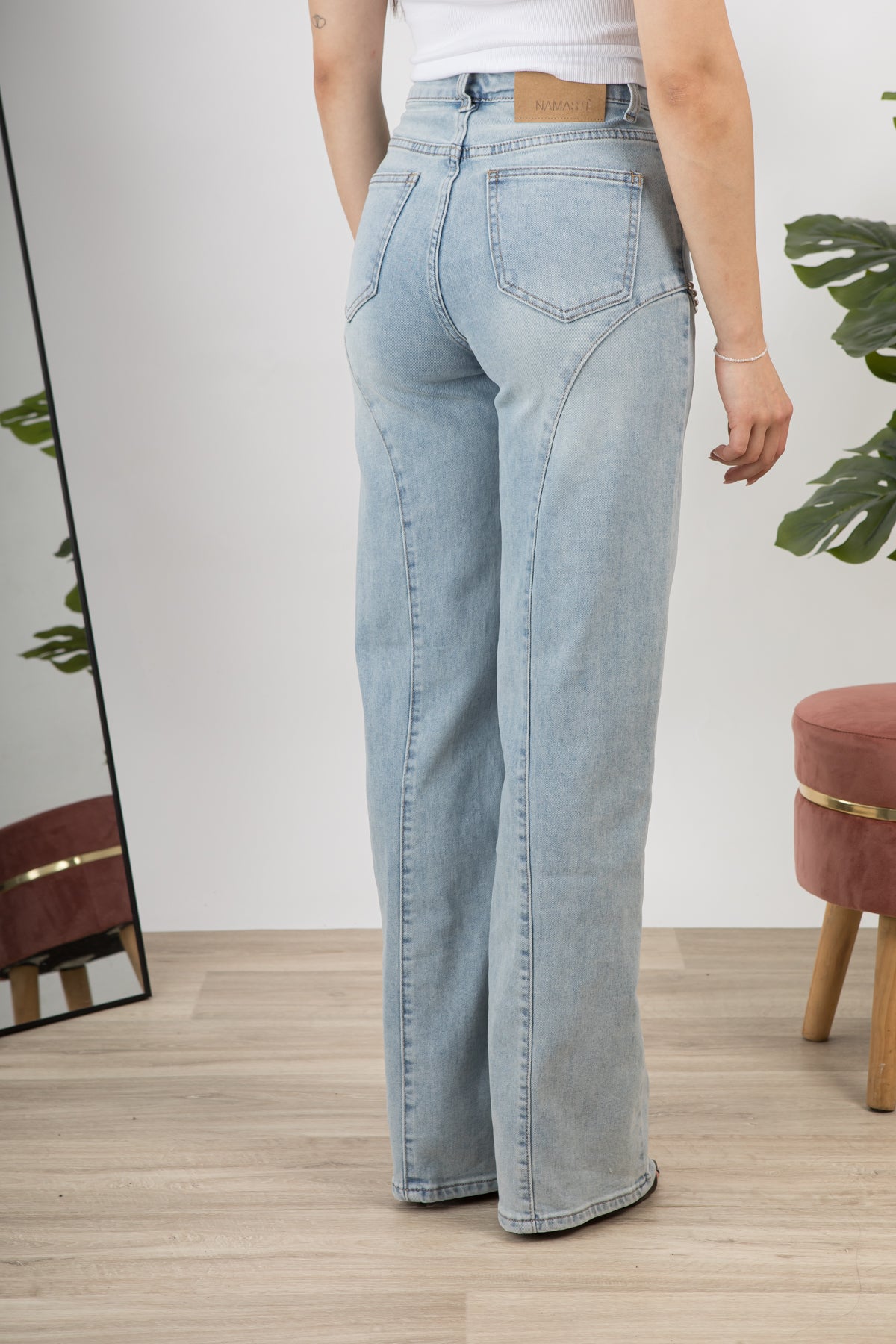 Jeans borchie