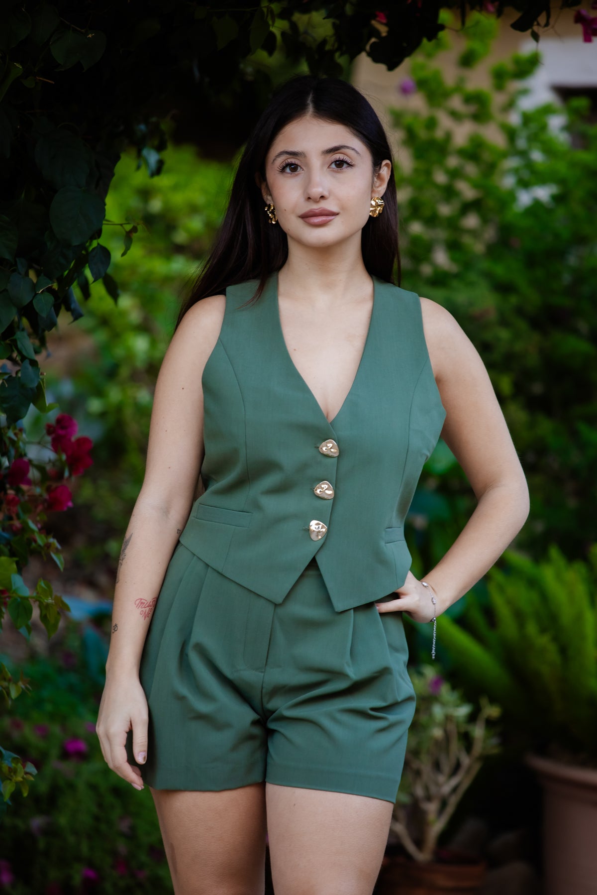 Shorts Zulema Army SAND BIKINI