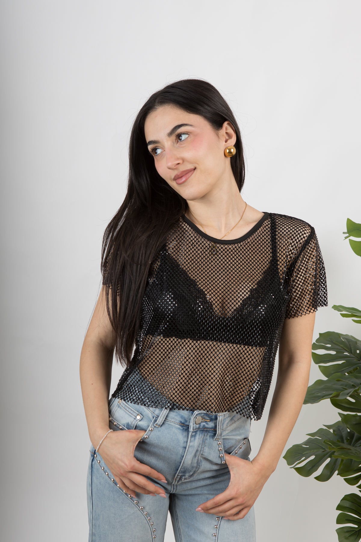 Maglia rete nera