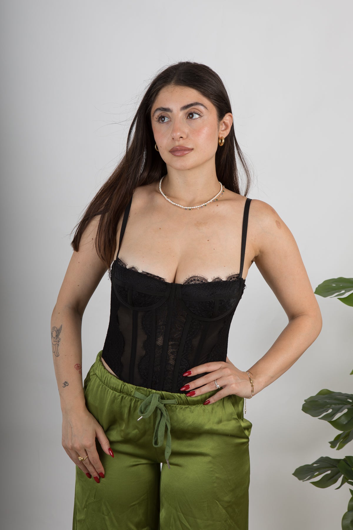 Corsetto in pizzo